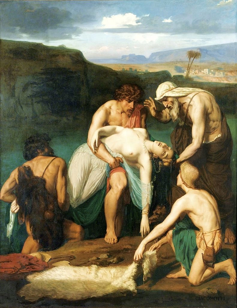 Zenobia trovata dai pastori sulle rive dell'Araxes, 1850
